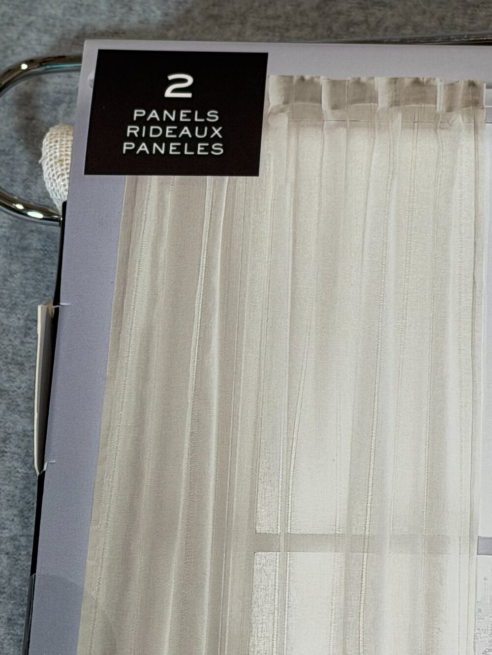 Lauren Ralph Lauren Hamilton Linen Curtains 54x84 (2 Panels) Natural Beige NWT - Picture 4 of 12